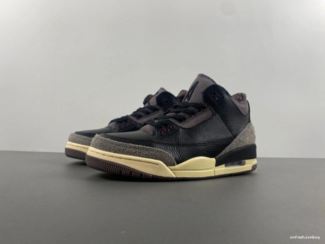 A Jordan Ma Maniere Black 3 FZ4811-001 Air x 1018